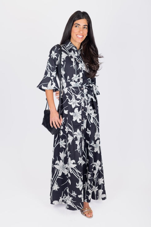 lauren-dress-white-black Yakira Bella Sophia's Style-womens-sizes-M-3